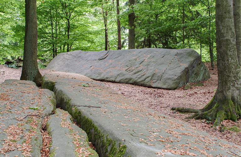 naturdenkmal lange steine